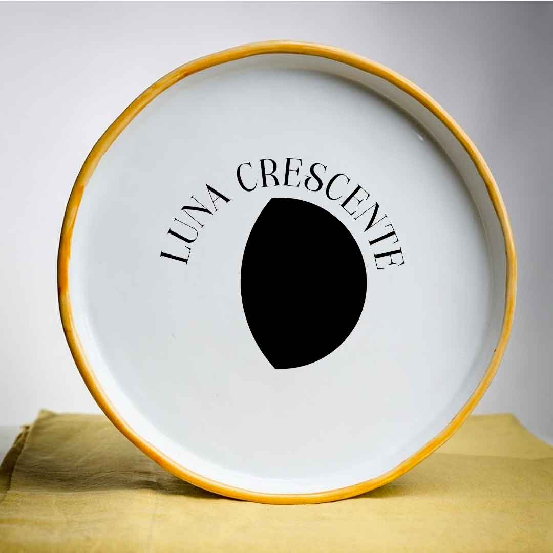 Piatto Piano Moon - Luna Crescente
