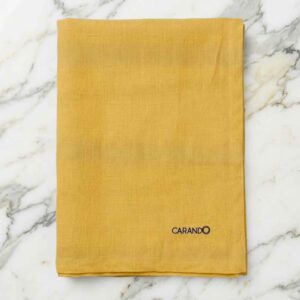 Tovaglia - Linen tablecloth Ocher